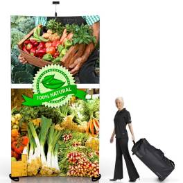 Expand Textil Messewand Grand Fabric Wall R 176 H