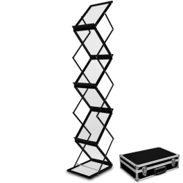 Prospektständer Elegant Black