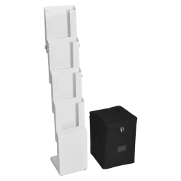 Prospektständer Premium White