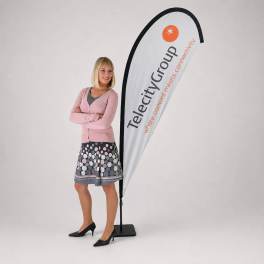 Beachflag Classic Drop S inkl. Druck