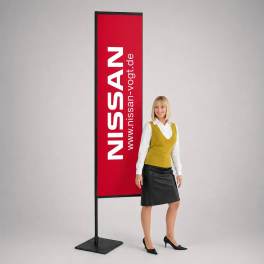 Beachflag Classic Square M inkl. Druck