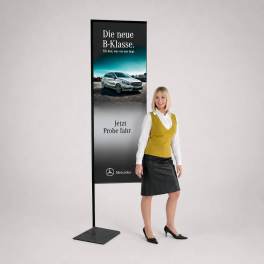 Beachflag Classic Square S inkl. Druck