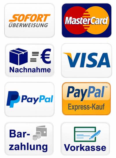 Zahlungsmöglichkeiten Zahlungsmöglichkeiten