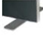 CUBE-Frame Standfüße - flach CUBE-Frame Standfüße - flach