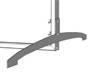CUBE-Frame Standfüße - seitlich CUBE-Frame Standfüße - seitlich