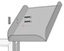CUBE-Frame Prospekthalter CUBE-Frame Prospekthalter