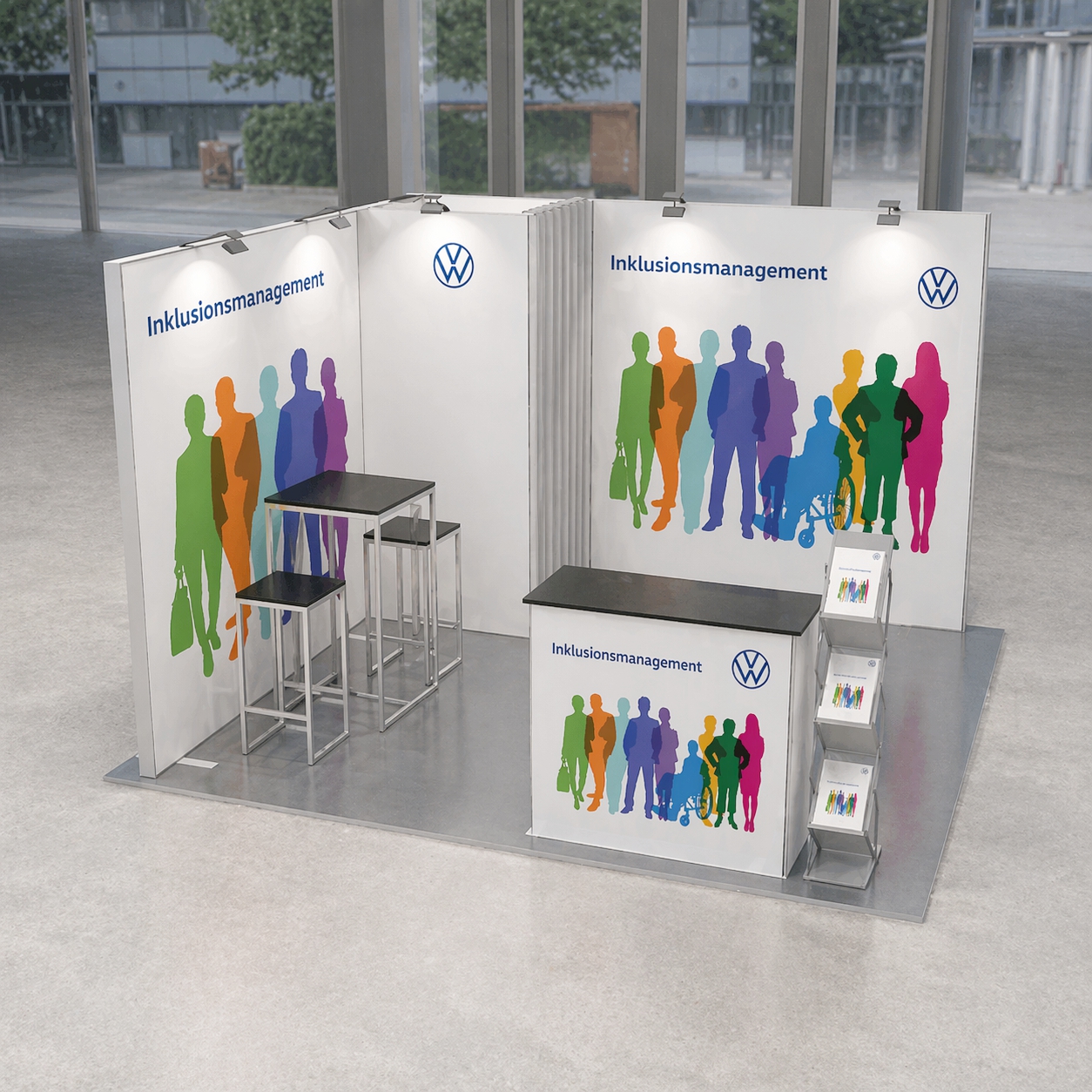 Messestand Budget PICUP