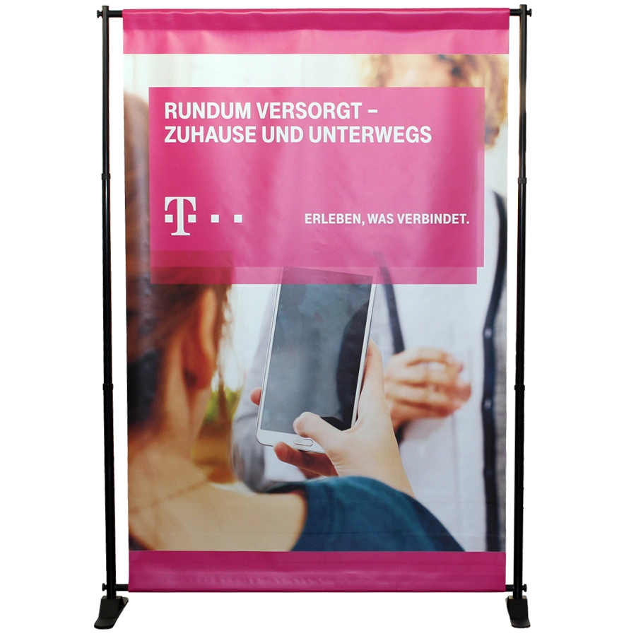 Werbewand bedruckt