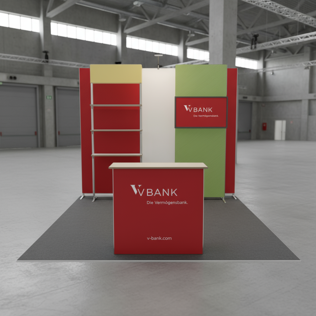 Messestand Contour 3x3 - Z5 | X-CITE® Werbesysteme