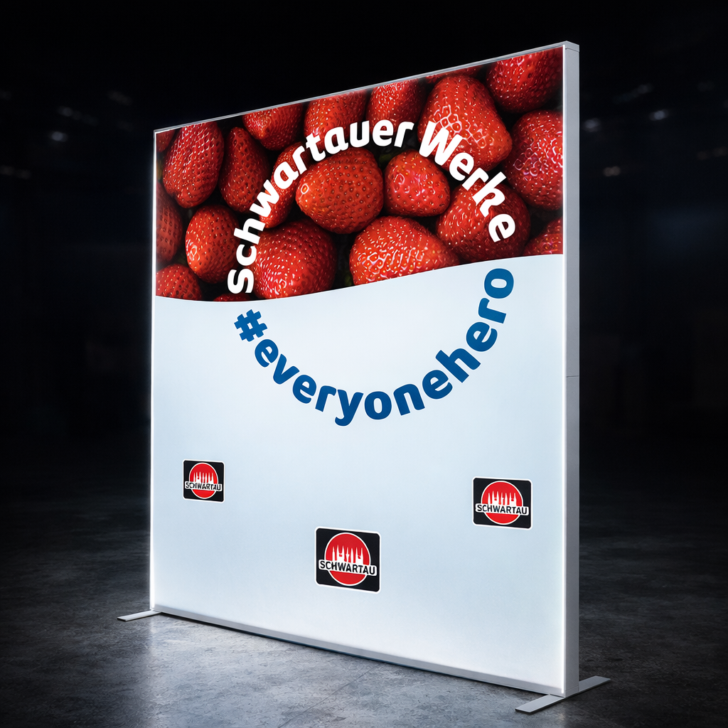 LED Messewand X-LED 2000x2500