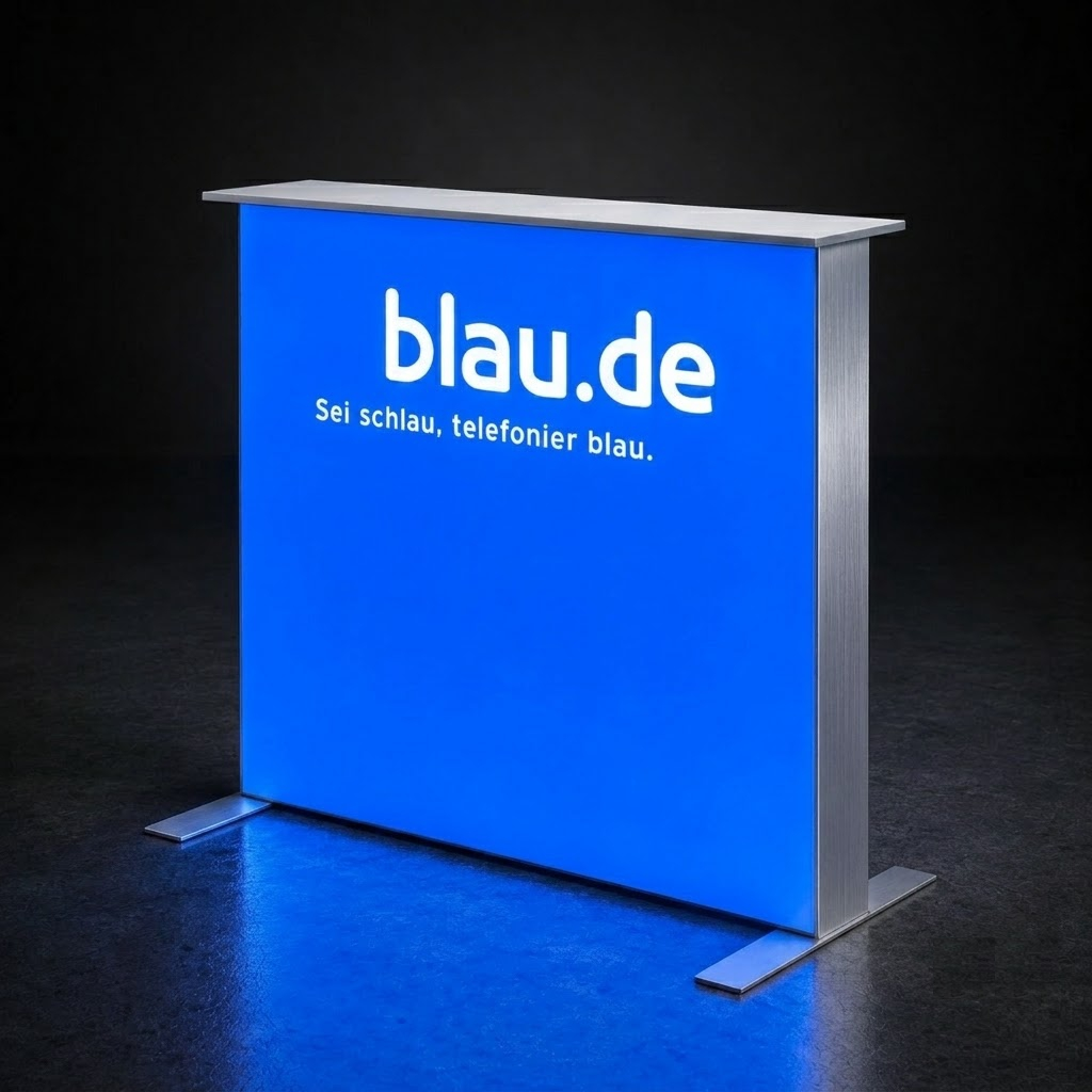 LED Messetheke X-LED Counter One