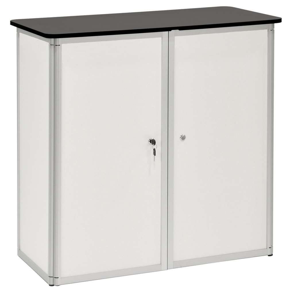 Werbetheke AluLine 100 inkl. Tür