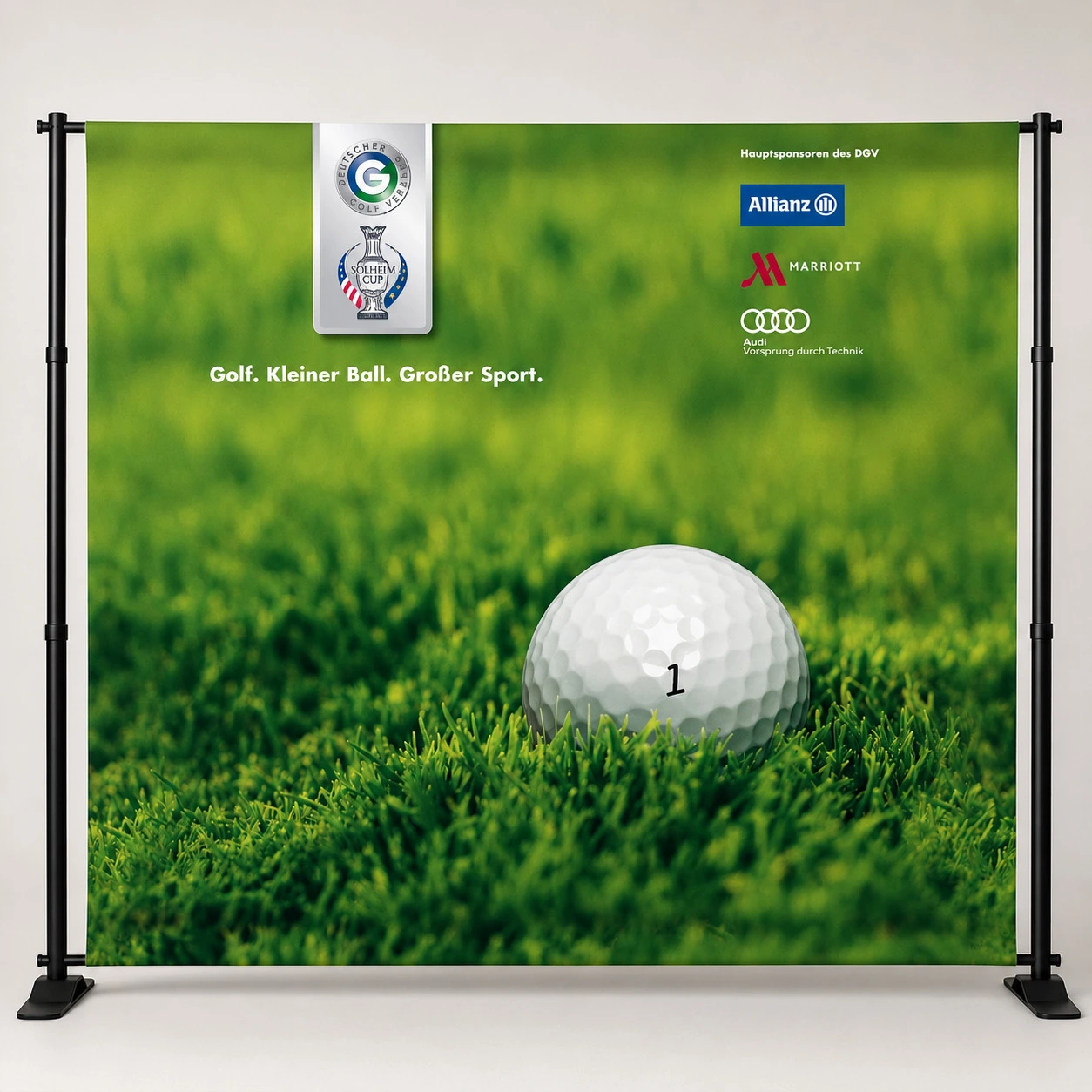 Werbewand Quickchange 200, Promotionwand inkl. Druck