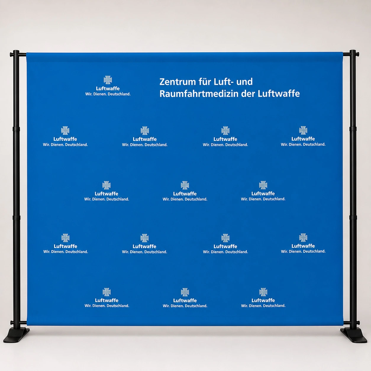 Werbewand Quickchange 250, Werberückwand inkl. Druck