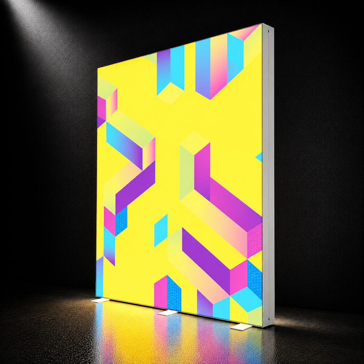 PIXLIP GO LIGHTBOX - 185 / 200 | LED Messewand mobil ArtikelNr.: 1500016500304