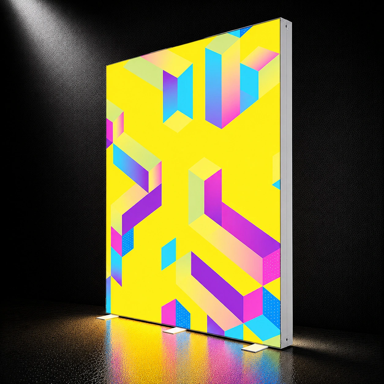 PIXLIP GO LIGHTBOX - 185 / 225 | LED Messewand mobil ArtikelNr.: 1500016500305