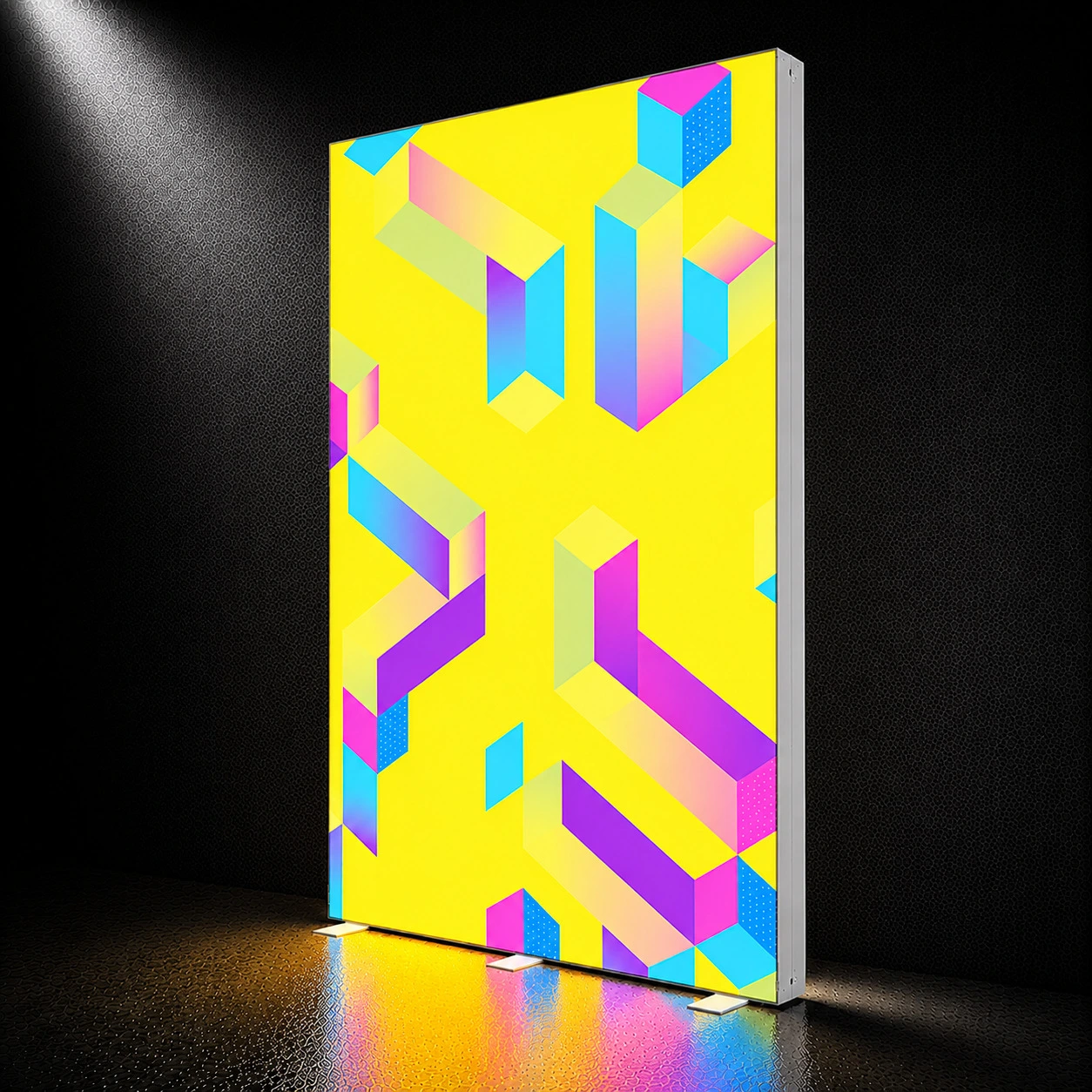 PIXLIP GO LIGHTBOX - 185 / 250 | LED Messewand mobil ArtikelNr.: 1500016500306