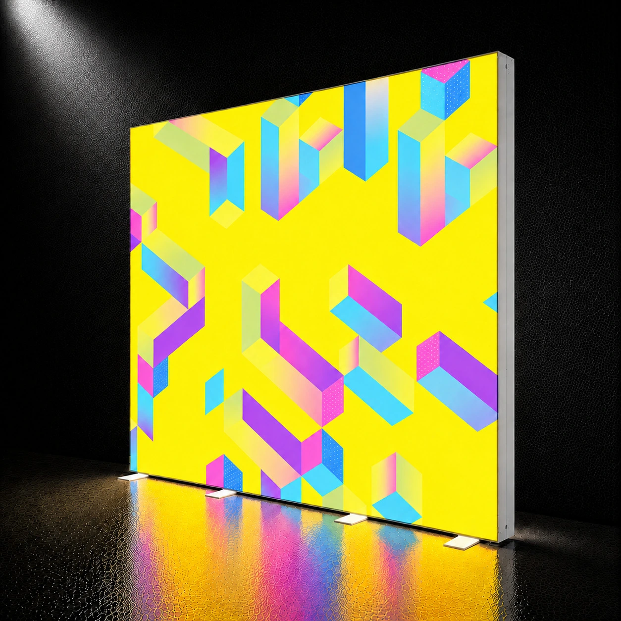 PIXLIP GO LIGHTBOX - 285 / 225 | LED Messewand mobil ArtikelNr.: 1500016500309