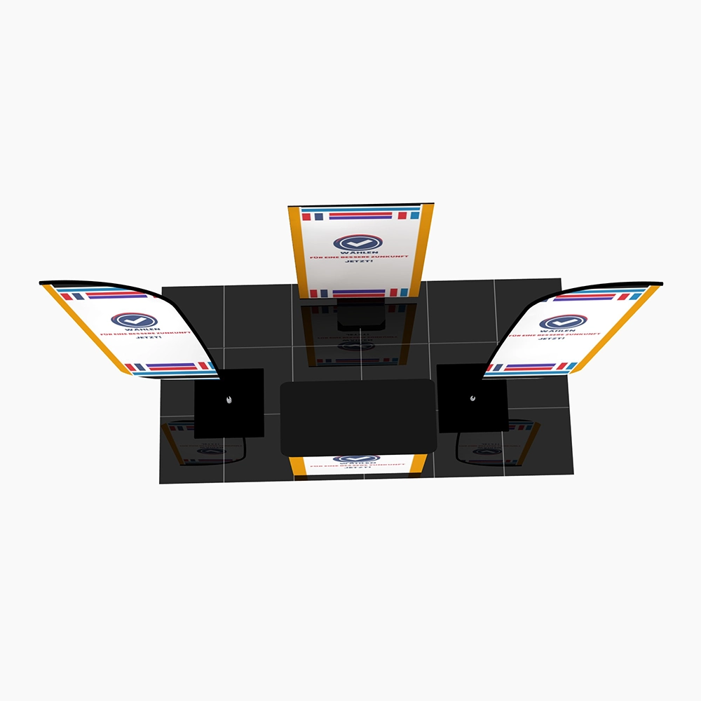 Mobiler Wahlstand Wahl 2 - 1x2m | X-CITE® Werbesysteme