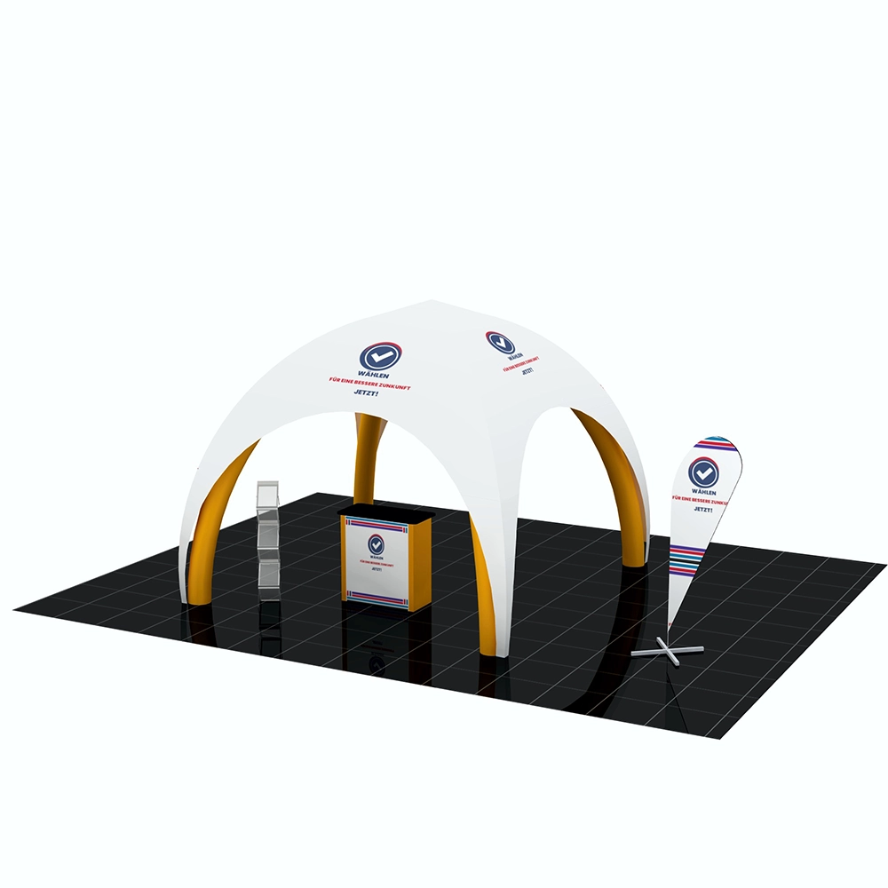 Mobiler Wahlstand Wahl Event 1 - 4x4m | X-CITE® Werbesysteme