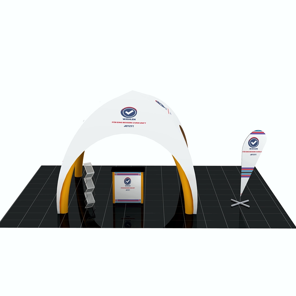 Mobiler Wahlstand Wahl Event 1 - 4x4m | X-CITE® Werbesysteme